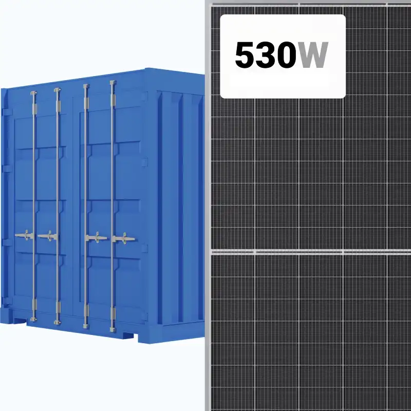 Canadian Solar 530W Solar Panel 144 Cells Bifacial CS6W-MB-AG Commercial 560 panels per Container